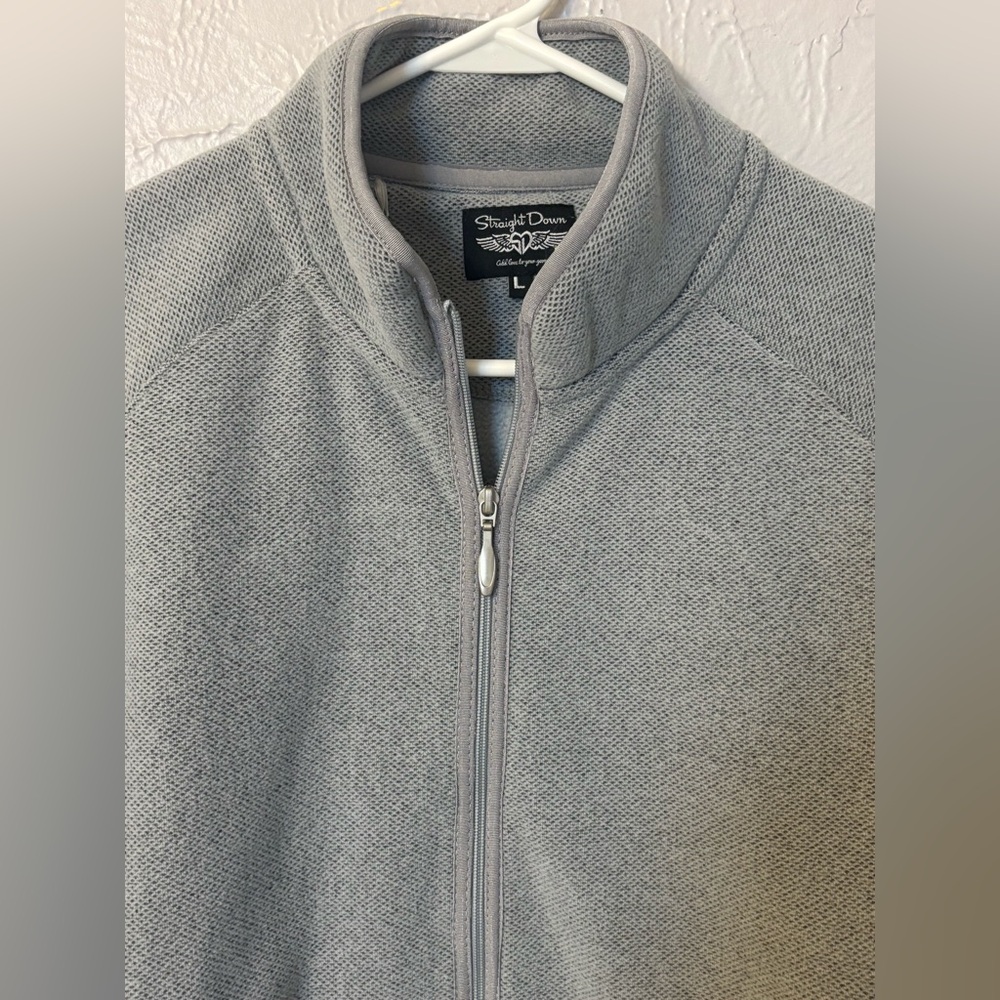 NWT Straight Down Women’s Gray Harper Fleece Jacket - L - Picture 8 of 14